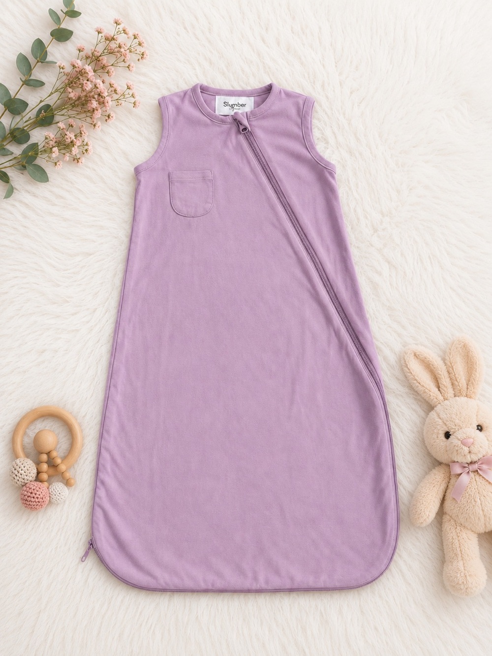 Sleepah 0.5 TOG Lavender Baby Sleep Sack Size Small